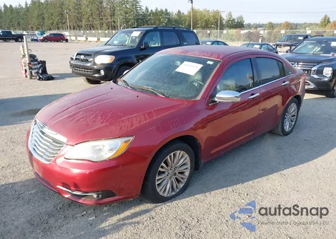 2011 Chrysler 200 Limited from USA, damaged, VIN 1C3BC2FB9BN582341